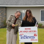 Ex-Sen. Ted Stevens before his defeat 