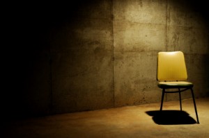Have a seat--interrogation room