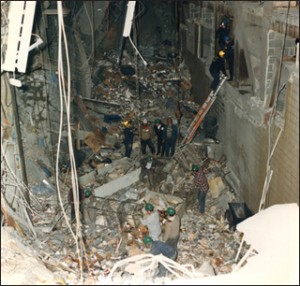 Aftermath of the World Trade Center/fbi photo 