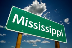Mississippi Road Sign