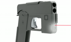 Gun designed to look like a smartphone. 