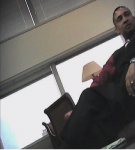 Screenshot of video of  former Charlotte Mayor Patrick Cannon. 