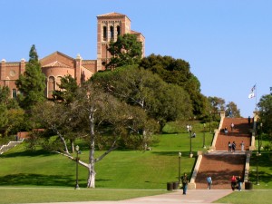 UCLA campus, via Wikipedia. 