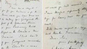 This Charles Darwin letter was stole in the 1970s and was recently recovered. 