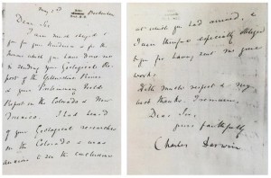 Stolen Charles Darwin letter is returned to the Smithsonian. 