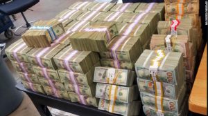 Border Patrol found $3 million in cash stuffed in a trunk, via Border Patrol. 