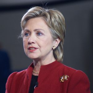 Hillary Clinton, via Wikipedia. 