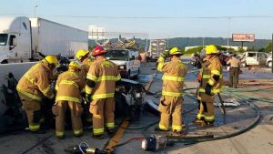 Chattanooga Truck accident, via Chattanooga Police Department. 