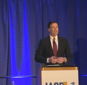 Director James Comey in San Diego