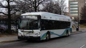 An MTA bus