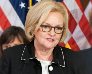 Sen. Claire McCaskill (photo from her website) 