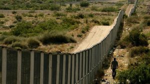 An existing wall at border of Mexico. Photo via Congress. 