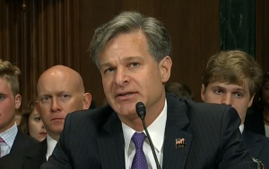 Christopher Wray (File photo) 