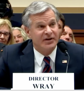 Trump-Appointed FBI Director Wray Rejects Accusation He’s Biased Against Conservatives