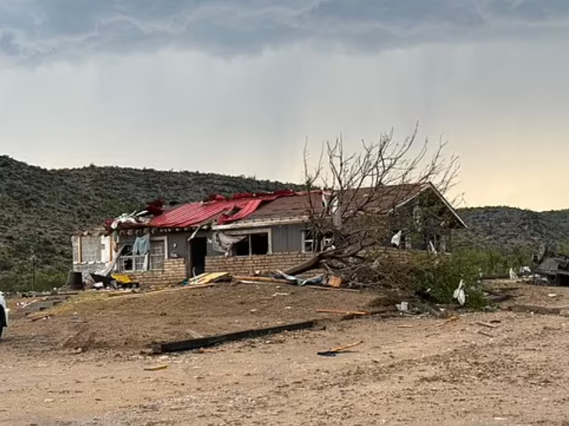 Border Patrol Agent in Critical Condition After Tornado Destroyed His Home